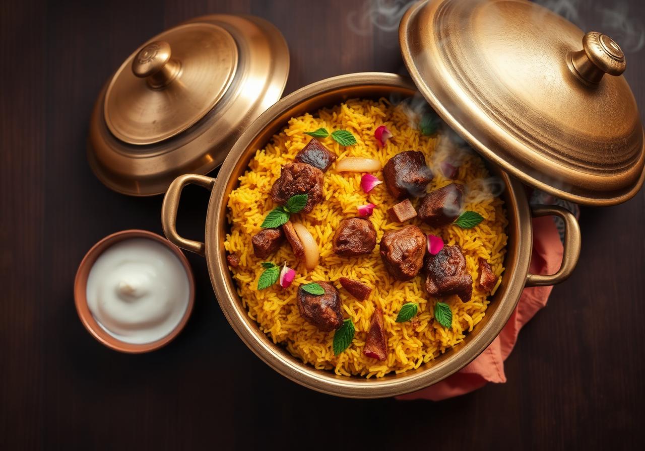 Hyderabadi dum biryani